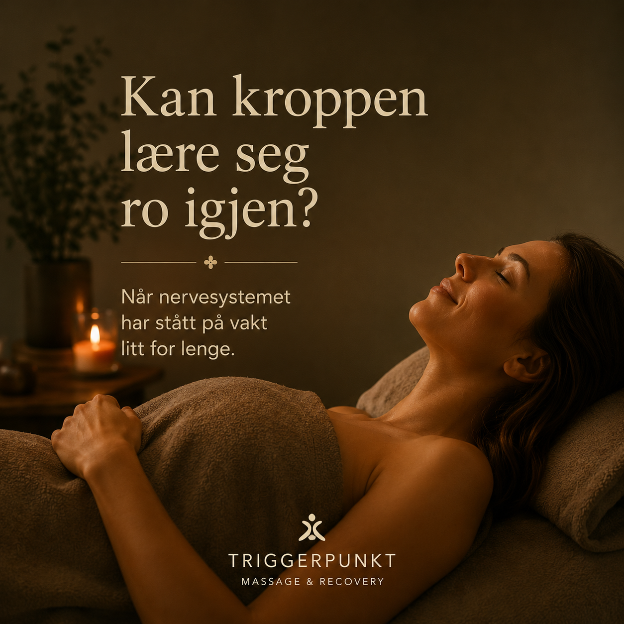 Massasje og angst – kan kroppen lære seg å roe ned?