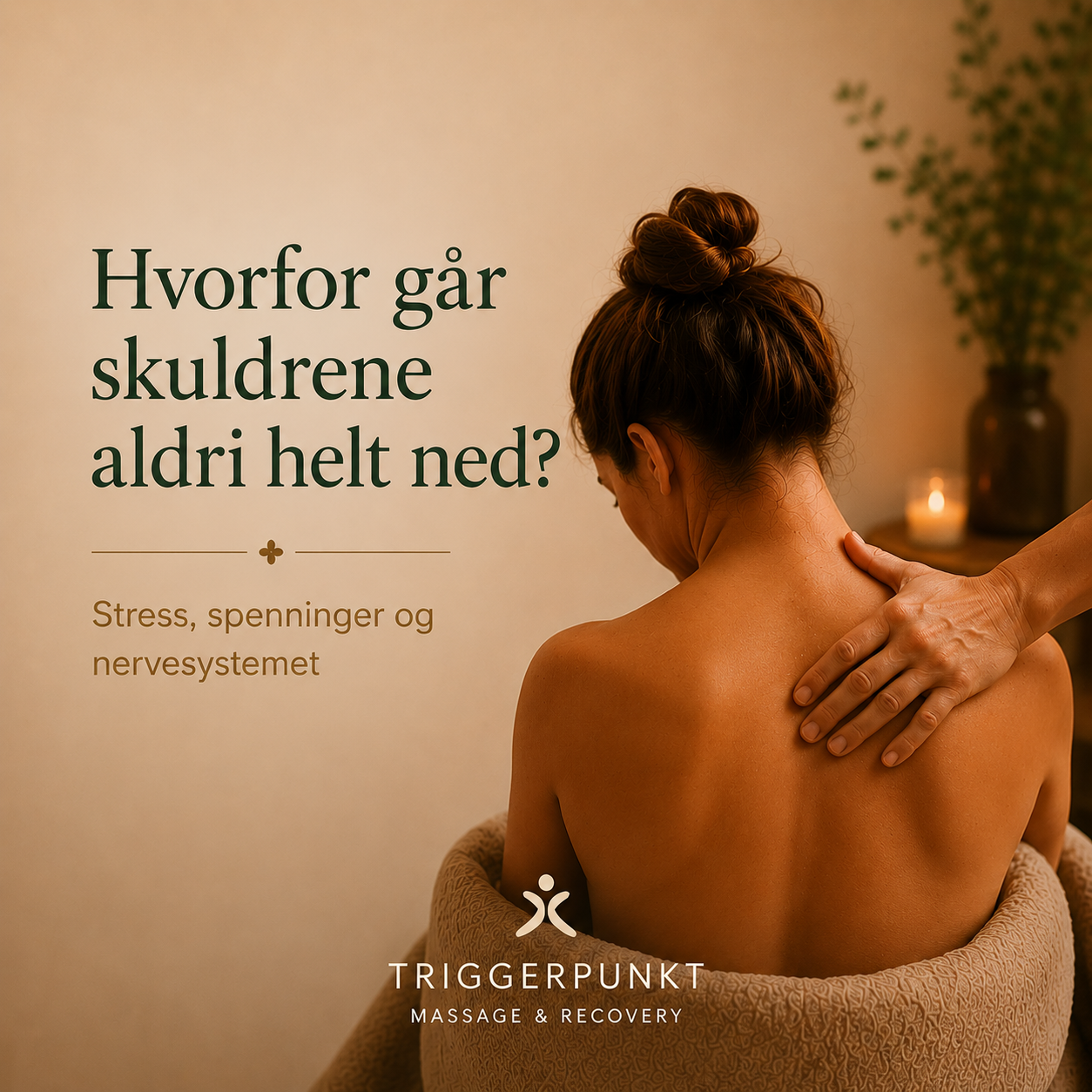Hvorfor går skuldrene aldri helt ned?